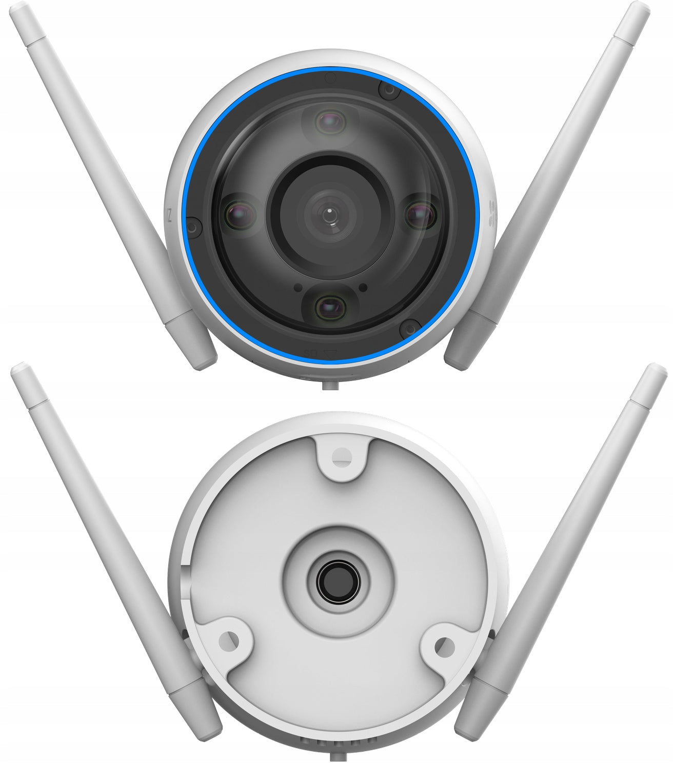 Outdoor WiFi Camera 5MPx EZVIZ H3 3K Speaker Microphone Motion Detection AI Brand Ezviz