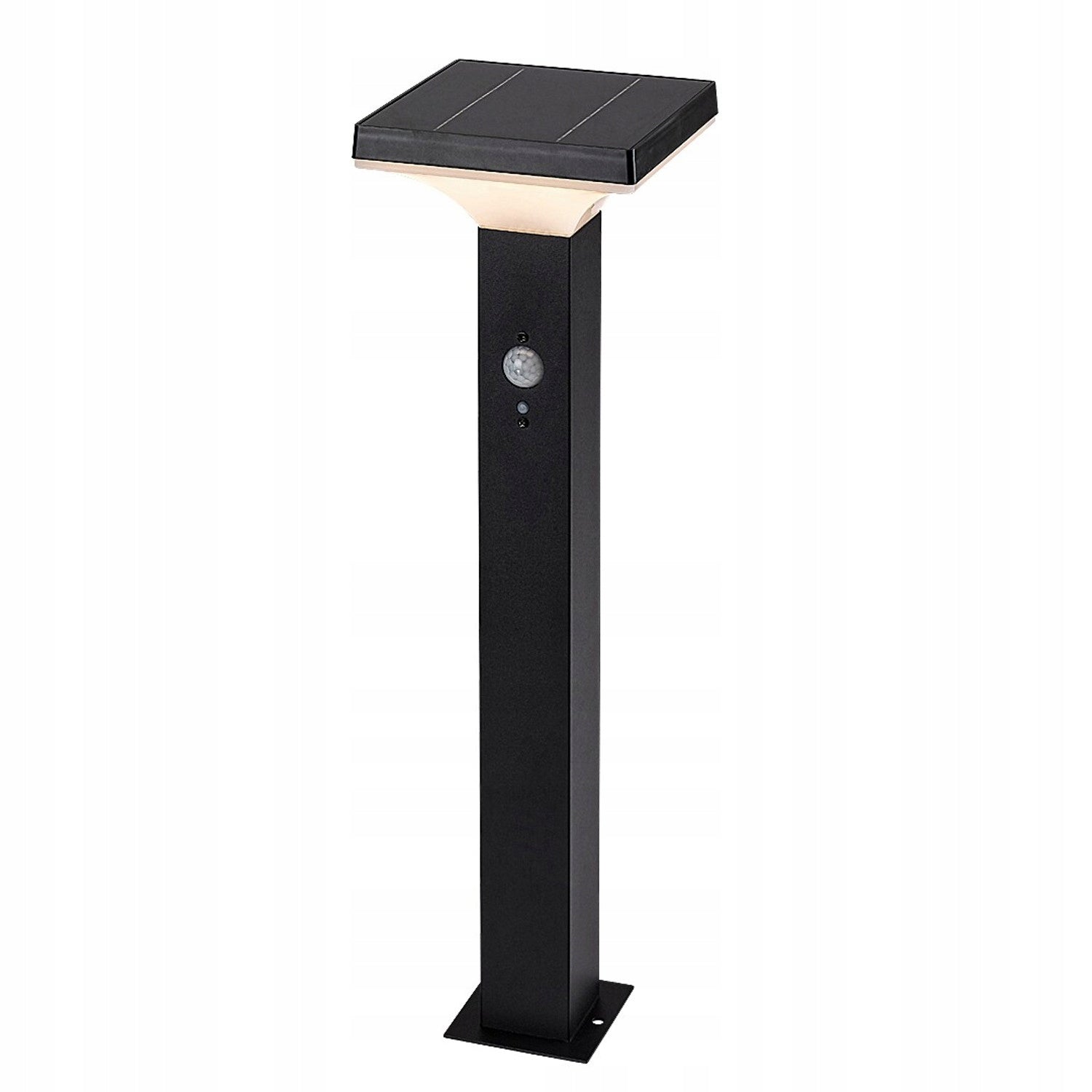 Outdoor solar LED floor lamp 4W IP44 50cm with PIR motion sensor