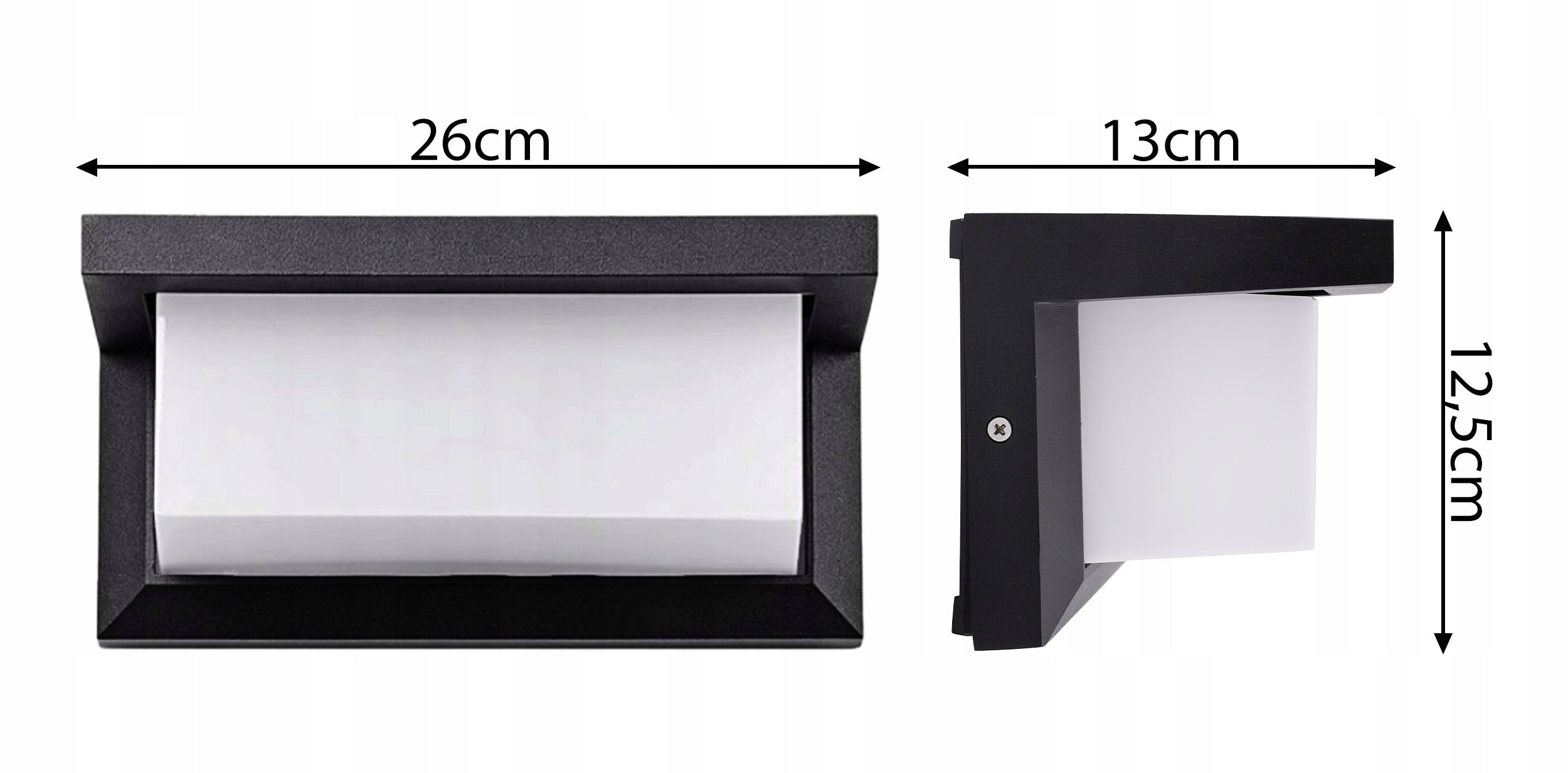 Outdoor wall lamp E27 outdoor garden lamp facade wall Manufacturer code LX-9117 BLACK