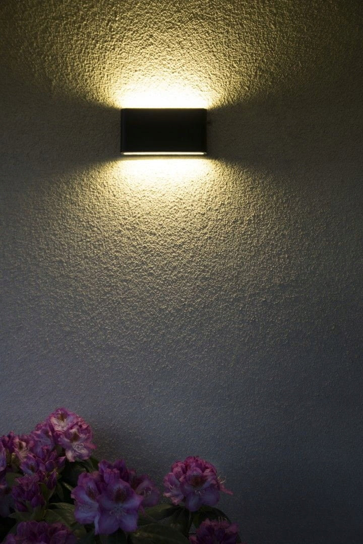 Outdoor wall lamp SLIM top down flat anthracite IP54 facade M1016 Manufacturer code M1016 BL