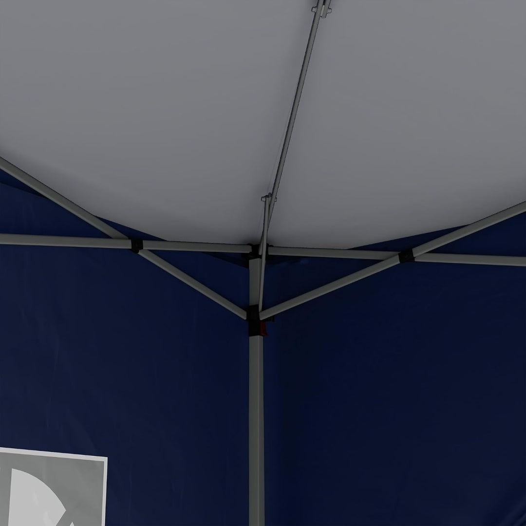 Outsunny - Garden pavilion, reception tent, folding, 3 x 3 m, 4 walls Manufacturer Vounot