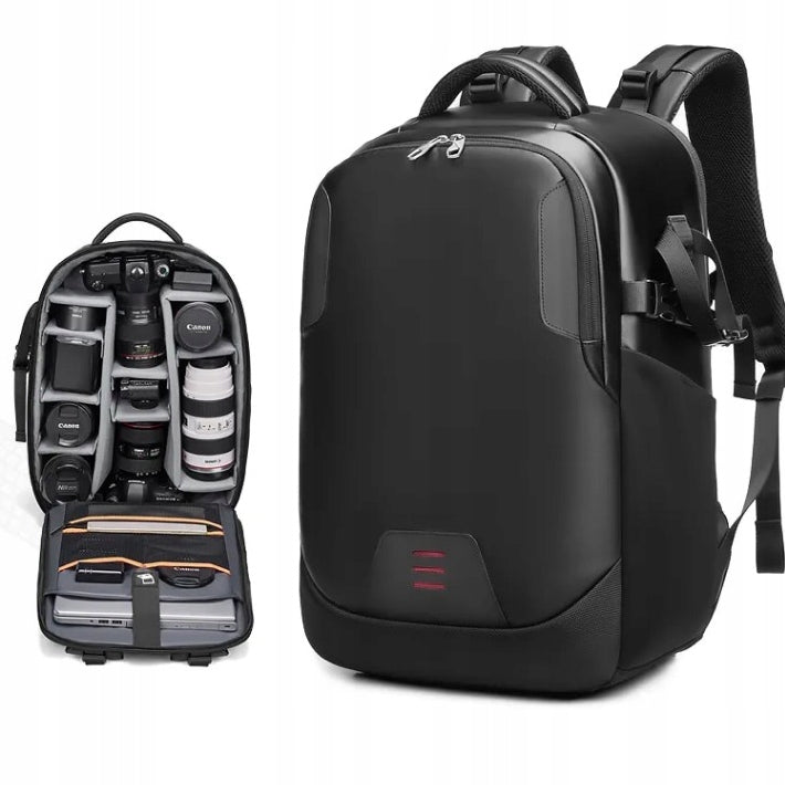 Outwalk 6166 Spacious Photo Backpack for Camera and Laptop Equipment 17,3