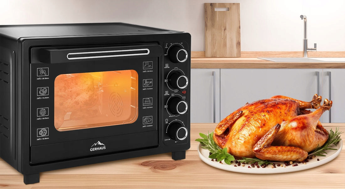 Oven GERHAUS GH-PI245 Dominant color black