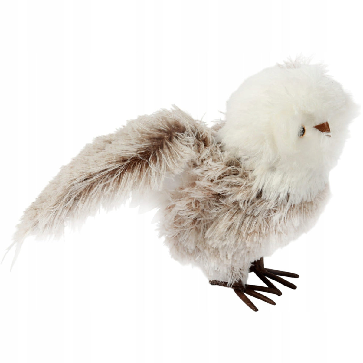 Owl Beautiful fluffy Christmas decoration winter decoration 45 cm DECORATION Brand Goliat
