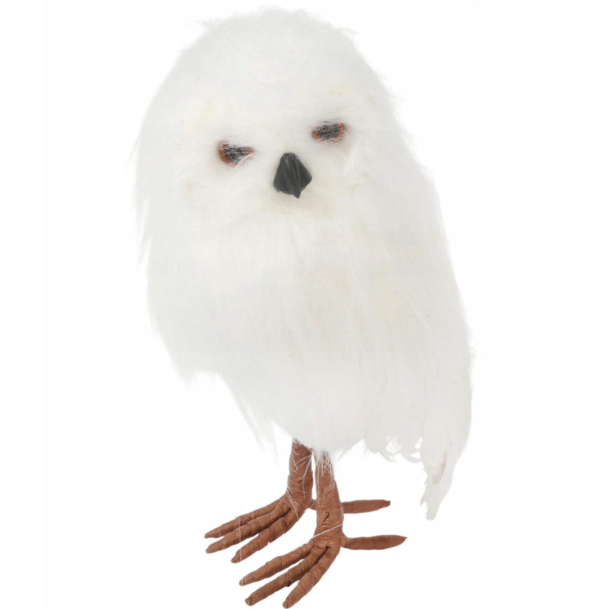Owl Beautiful fluffy winter Christmas decoration 28cm CHRISTMAS Packaging status original