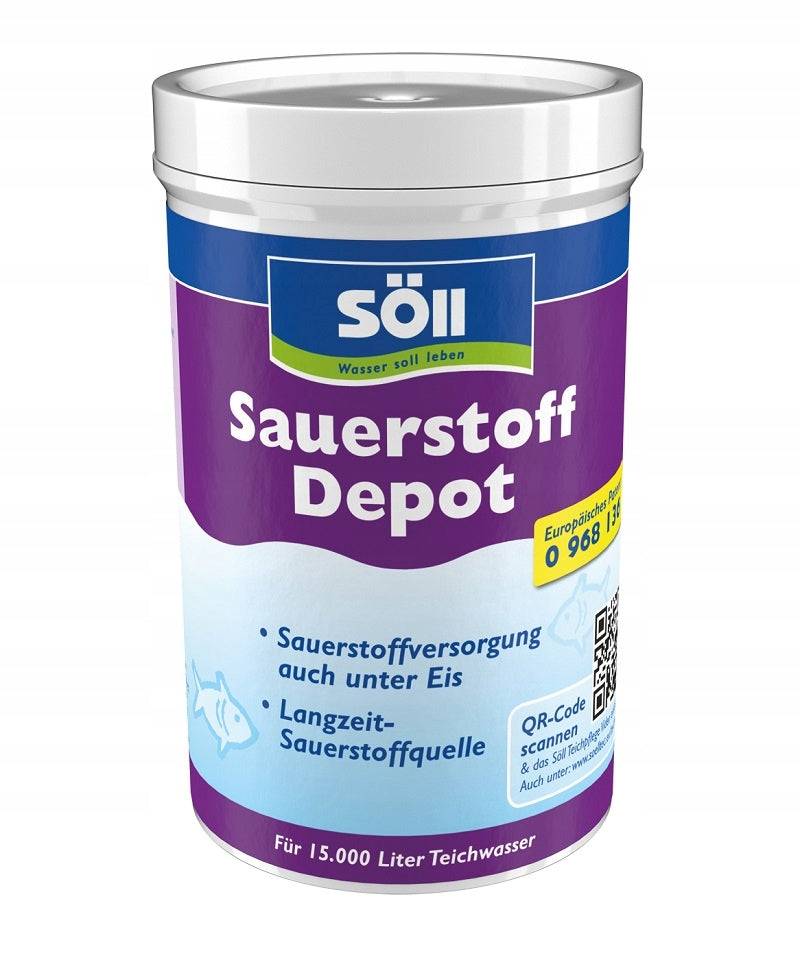 Oxygen for pond, 30 aeration tables - SOLL Sauerstoff Depot