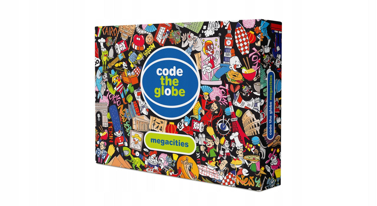 Ozobot game - Code the globe - Megacities