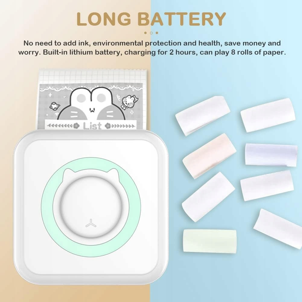 P/05 ConBlom Portable Wireless Mini Pocket Printer Without Ink EAN (GTIN) 795949799411