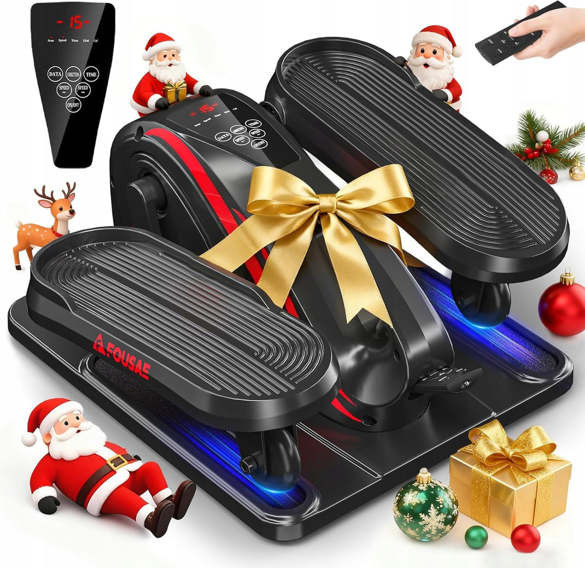 P30 FOUSAE Elliptical Trainer, 2 in 1, Miniature Electric Bike