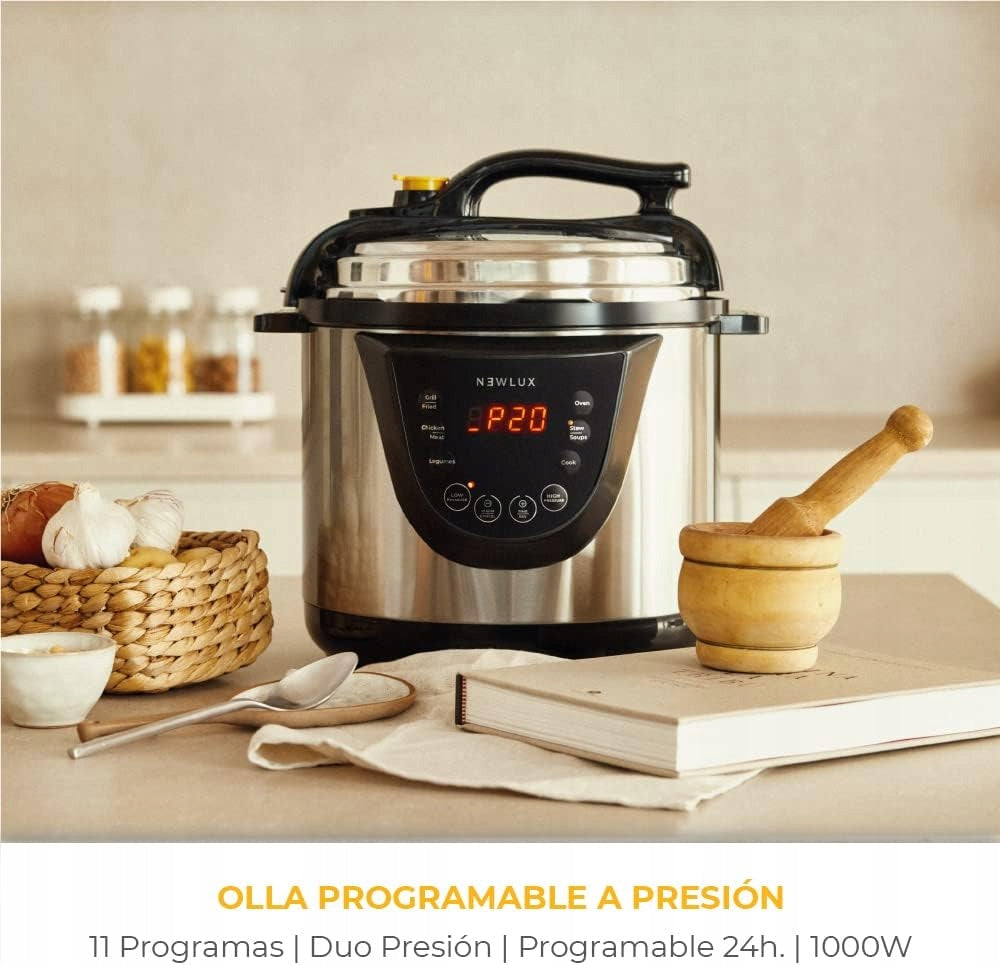 P381 Pressure Cooker Newcook Olla Programable 6L Chef Pot V110 Manufacturer code 7278
