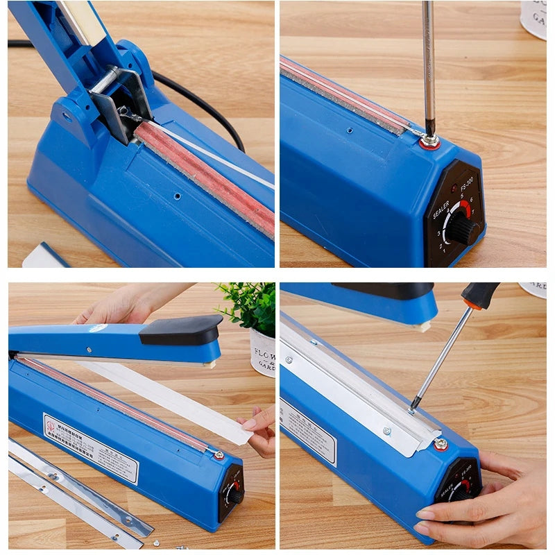 PACKING FILM WELDING MACHINE MANUAL PACKING MACHINE TIME ADJUSTMENT 300MM 400W Manufacturer code 14-231#
