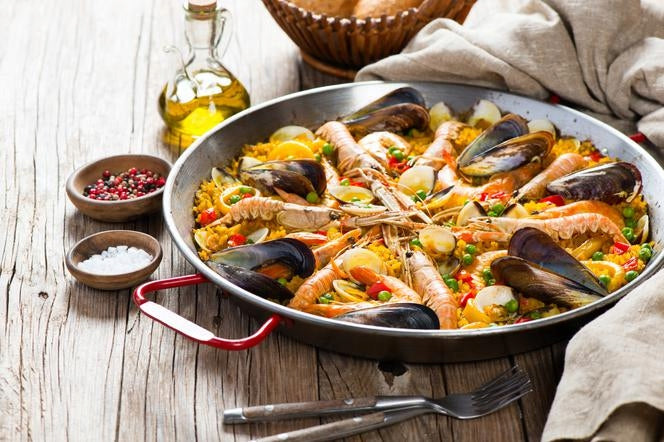PAELLA PAN WOK POLISHED STEEL 30CM Manufacturer code 13431