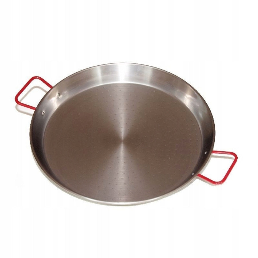 PAELLA PAN WOK POLISHED STEEL 30CM