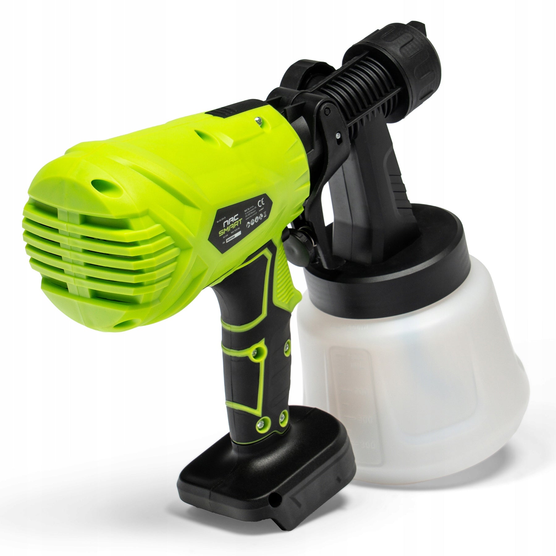 PAINT GUN BATTERY BODY 20V 1L 600ML/MIN + 3 NOZZLES NAC SMART Manufacturer code 5905842532144