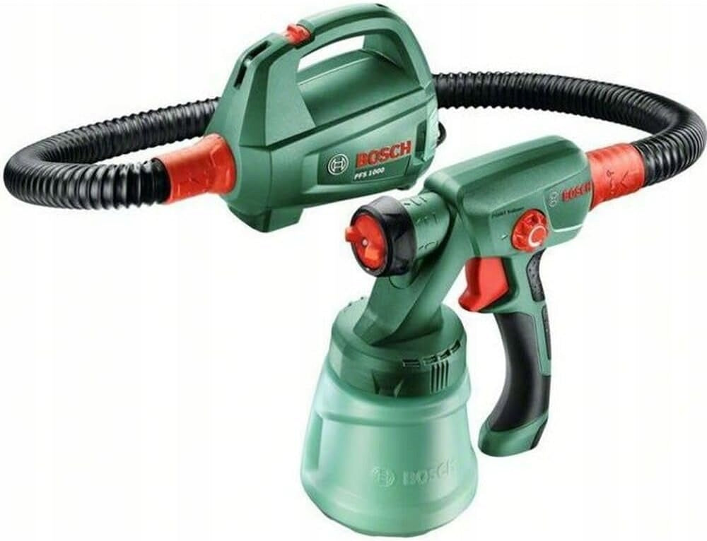 PAINT GUN BOSCH PFS 1000 SPRAY FOR WOOD 800ml 410W 0602207000