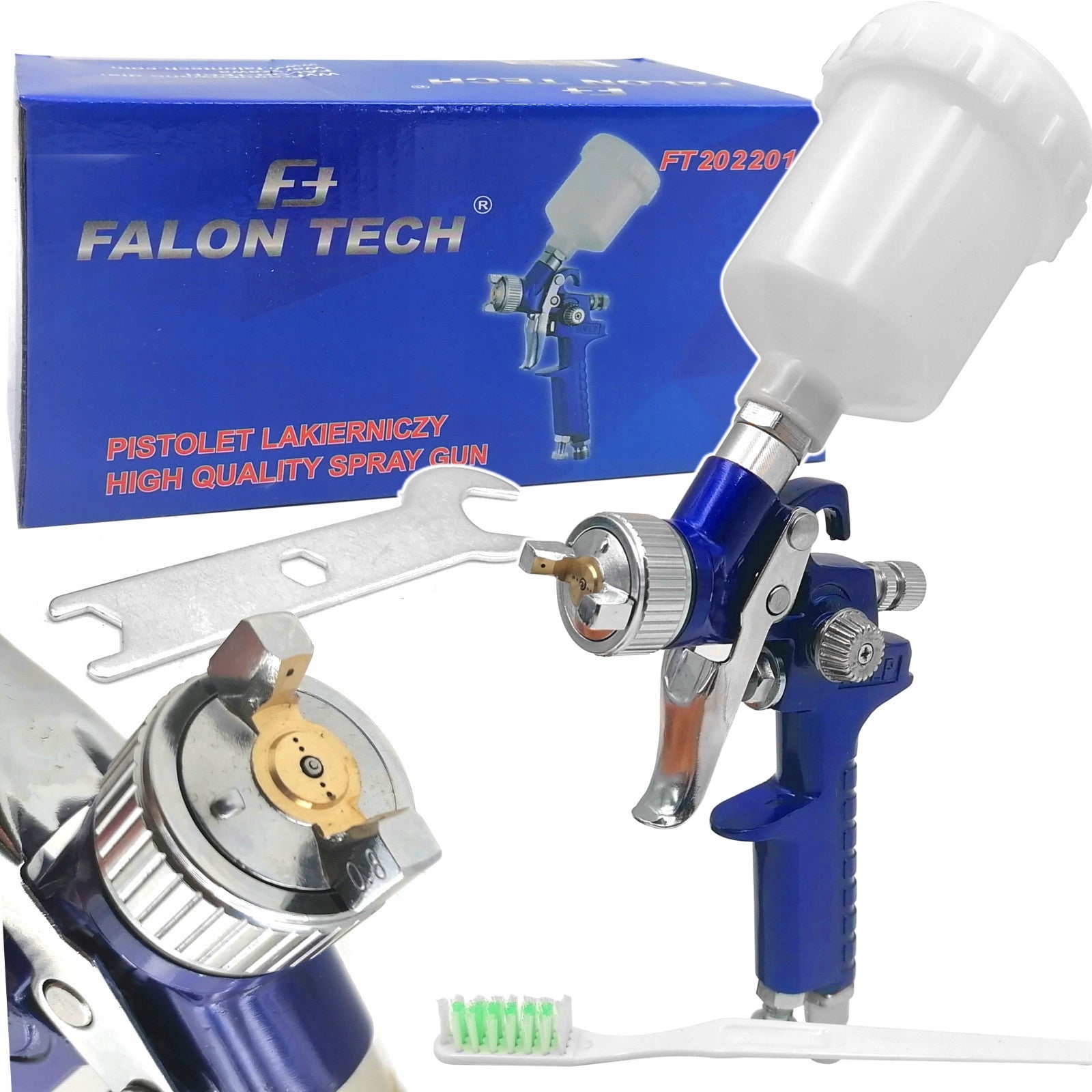 PAINT GUN HVLP nozzle 0,8mm