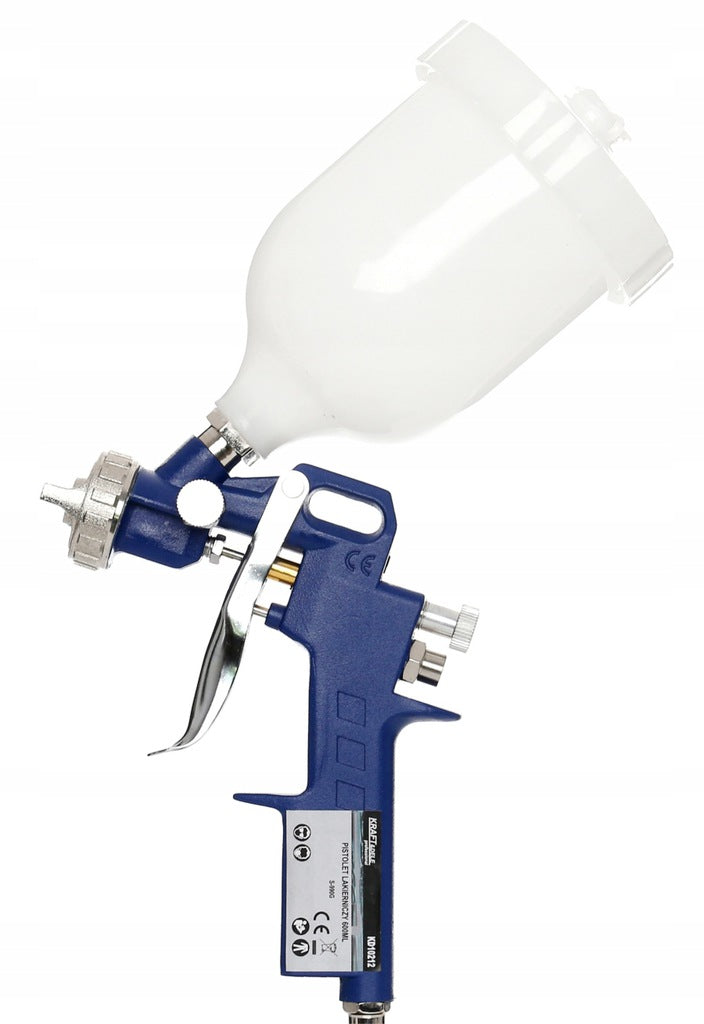 PAINT GUN NOZZLE 1,5 600ml PNEUMATIC PRESSURE Batteries included no