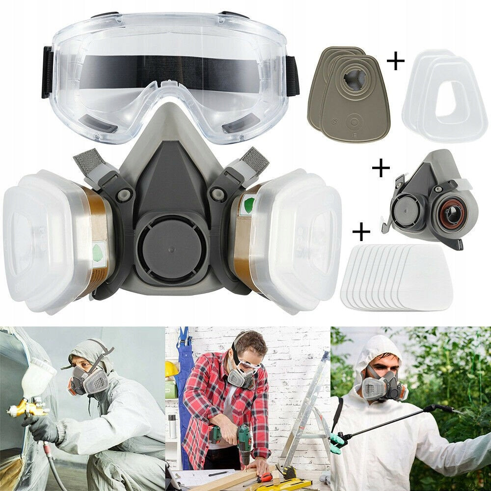 PAINT HALF MASK WITH FILTER Packaging status original
