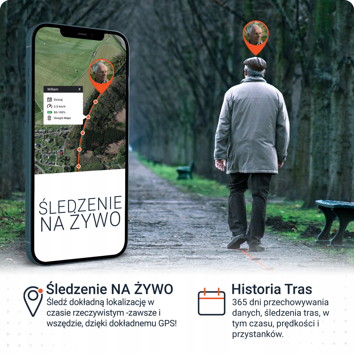 PAJ GPS Lokalizator 4G dla Dzieci Seniora Alarm SOS Do 60 Dni Baterii Packaging status original