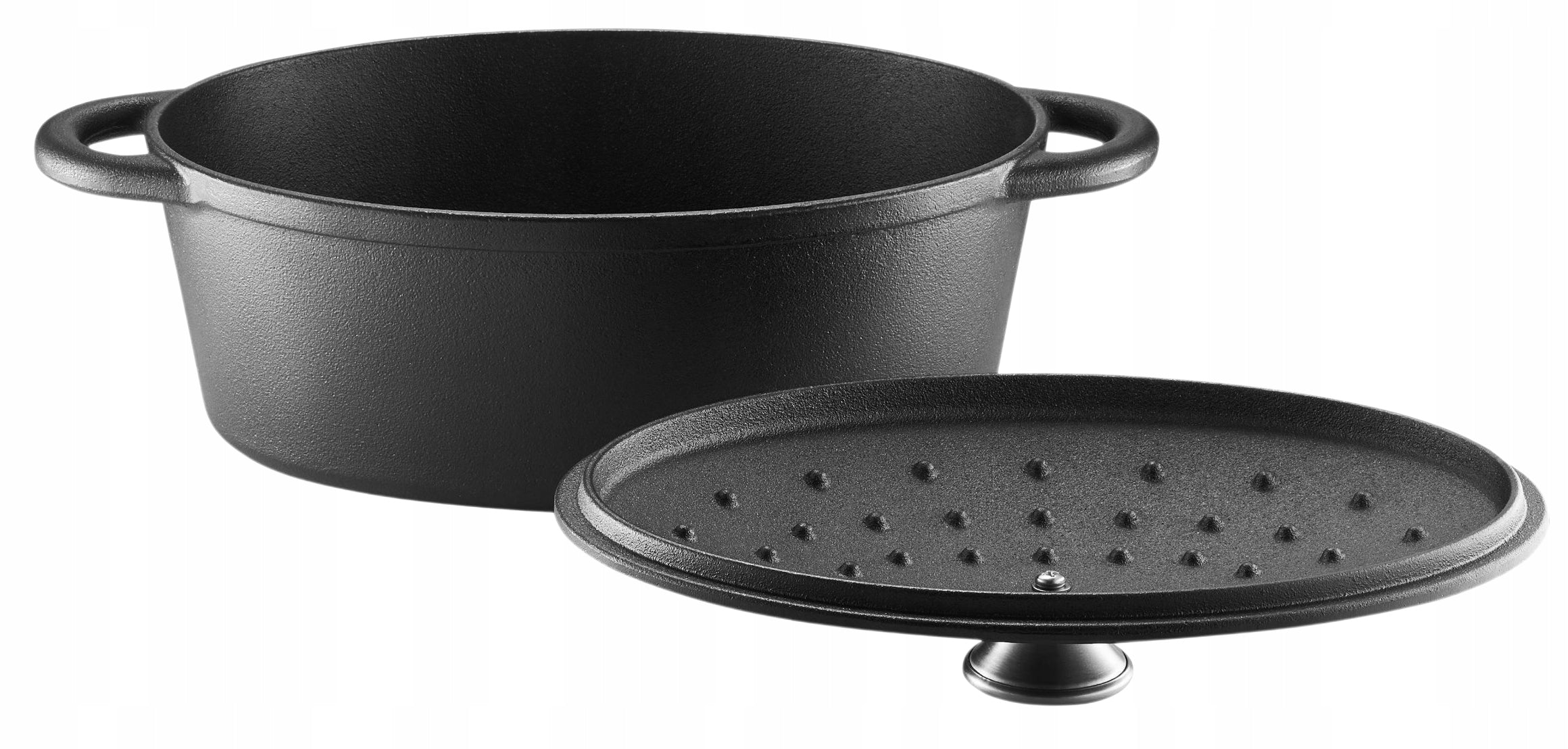 PAN CAST IRON POT WITH LID 3,7L IRON AMBITION OVEN INDUCTION Manufacturer code 68612