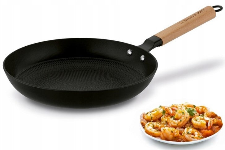 PAN Induction CAST IRON ENAMEL LARGE Gas Starke Pro Hanoi 28 cm