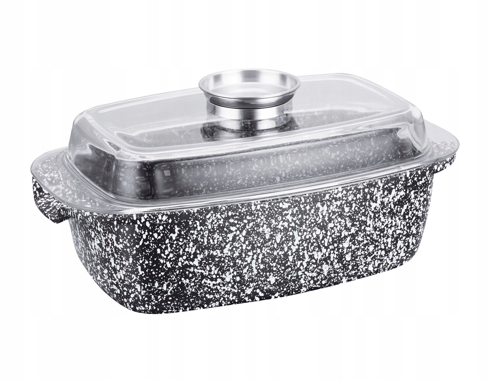 PAN WITH NON-STICK MARBLE COATING GREY INDUCTION GAS 32CM 4,5L Brand Klausberg
