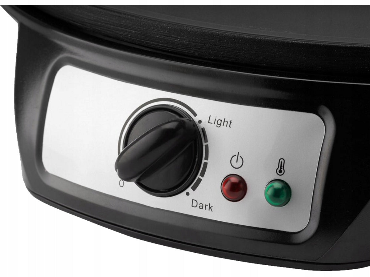 PANCAKE MAKER 30cm 1000W NON-STICK PLATE TEMPERATURE CONTROL HIGH POWER Power rating 1000 W