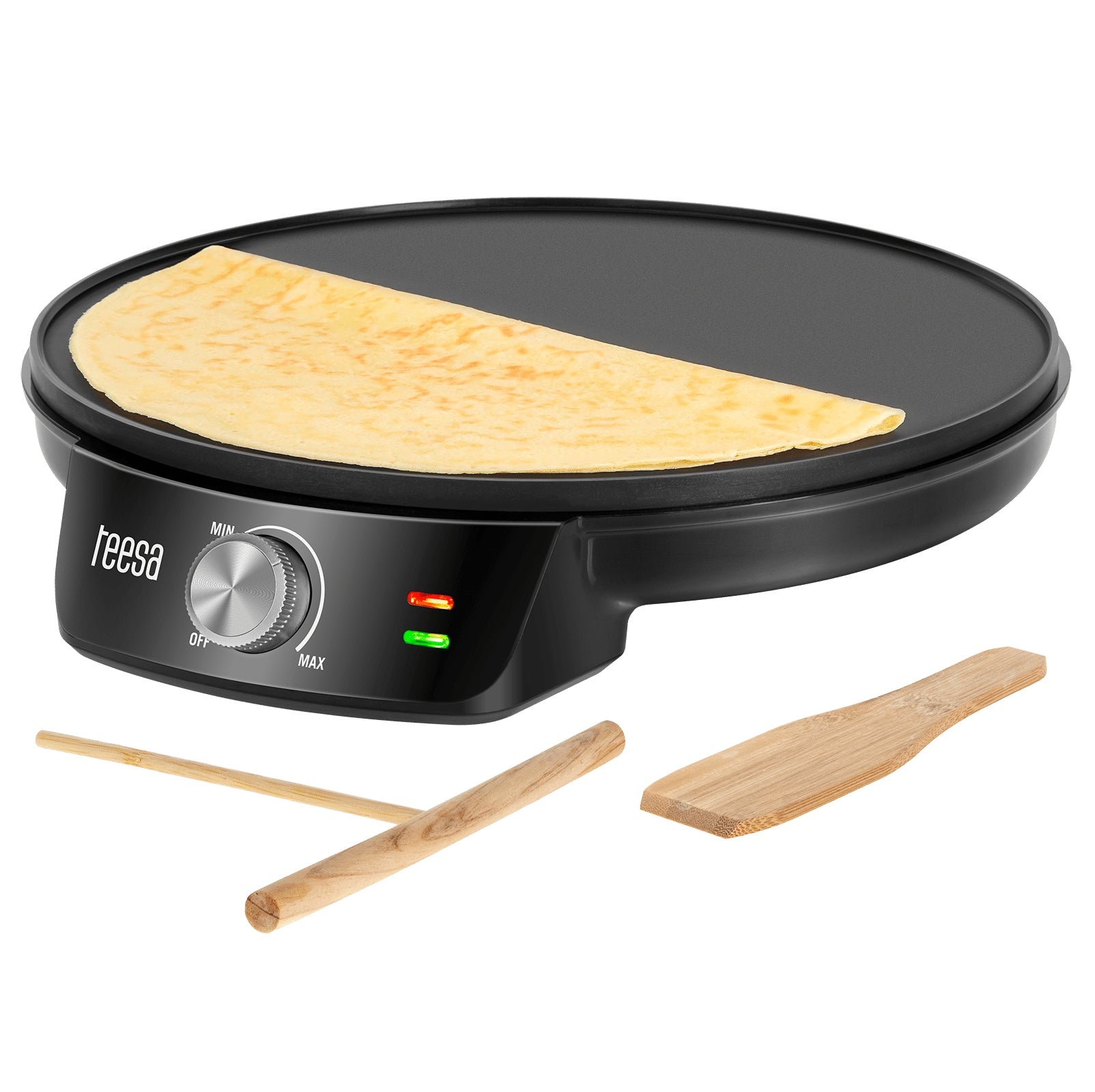 PANCAKE MAKER 30cm 1200W ELECTRIC PANCAKE PAN ACCESSORIES