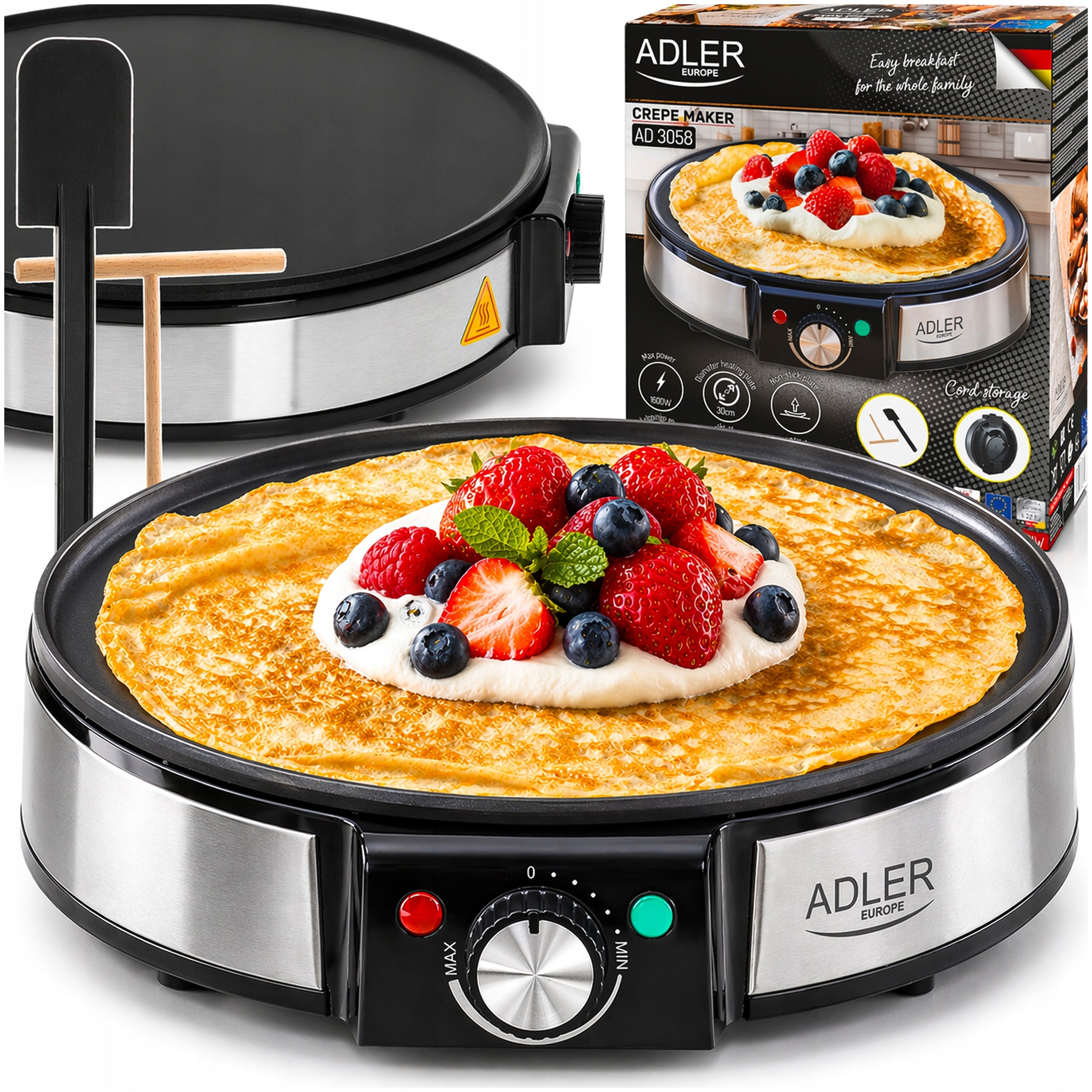 PANCAKE MAKER ELECTRIC DOUBLE-SIDED PANCAKE PAN TORTILLA PANCAKE