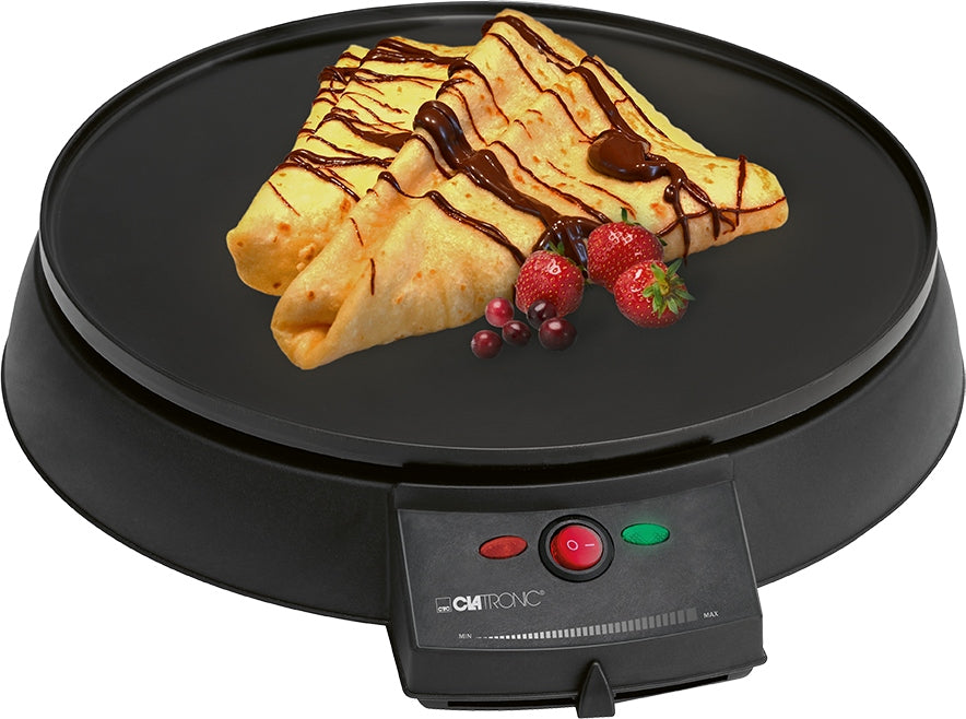 PANCAKE MAKER ELECTRIC PANCAKE PAN 900W POWERFUL APPLIANCE Brand Clatronic