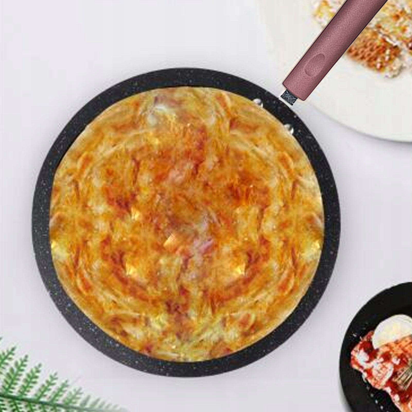PANCAKE PAN NON-STICK DURABLE ELEGANT Model H199