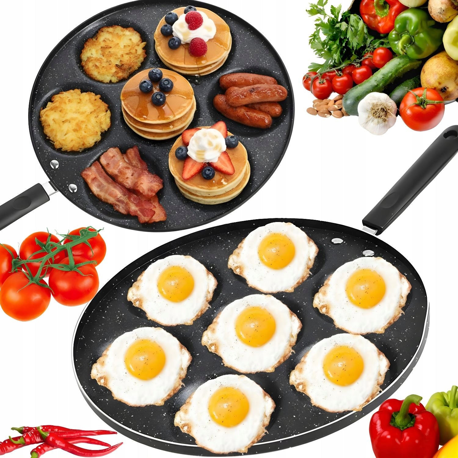 PANCAKE PANCAKES FOR FRIED EGGS PANCAKES for frying induction