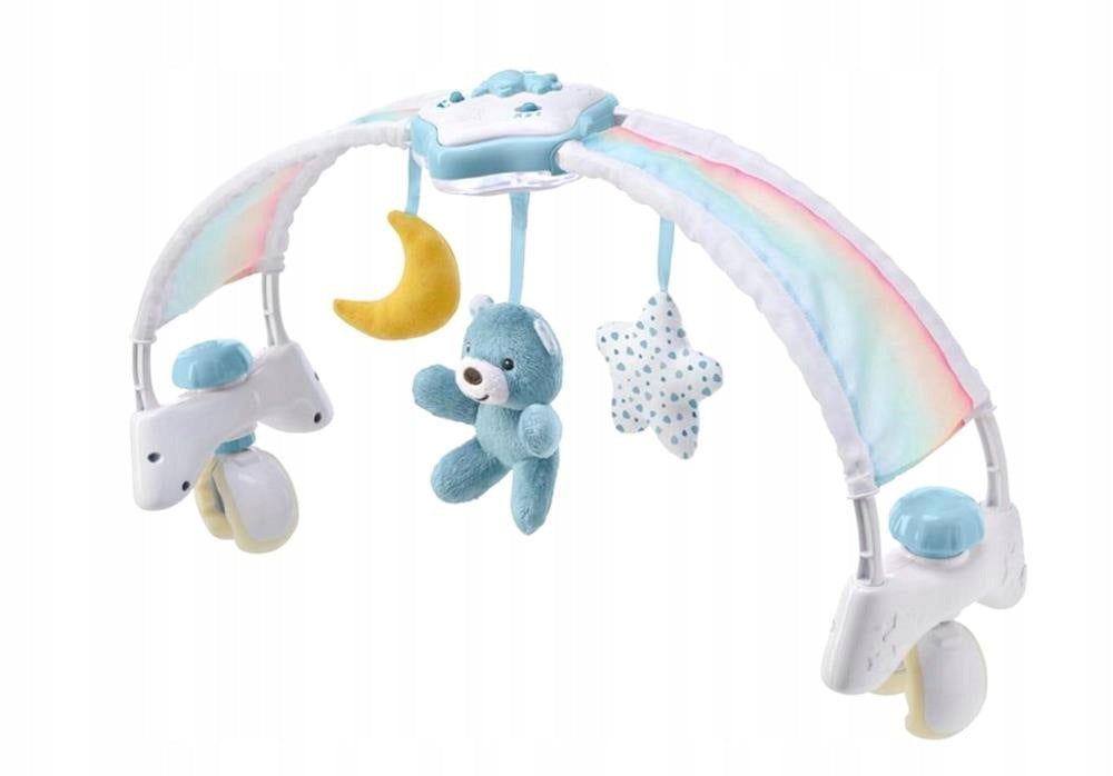 PANEL FOR COT RANBOW SKY BLUE