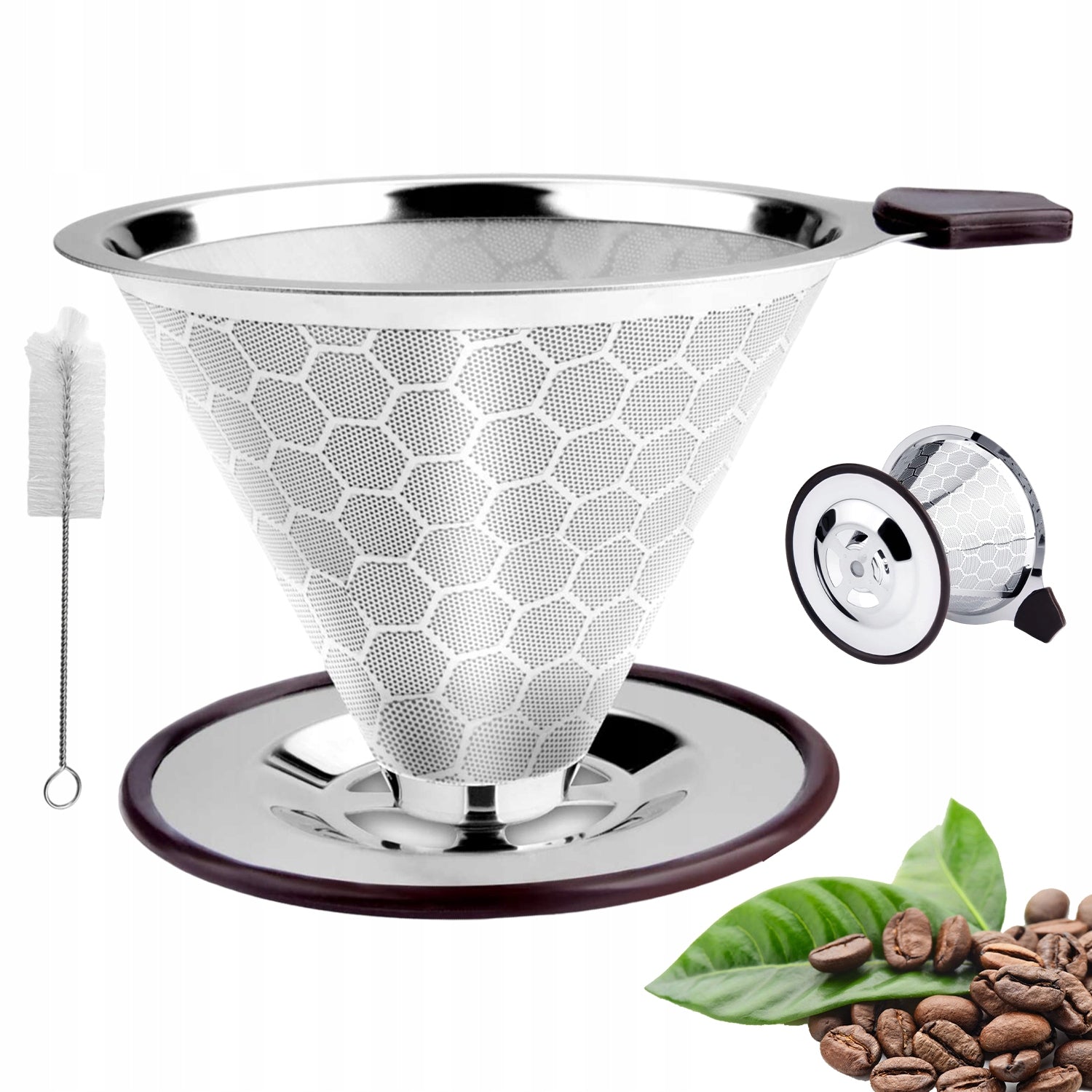 PAPERLESS COFFEE FILTER STAINLESS STEEL 304 EASY TO CLEAN