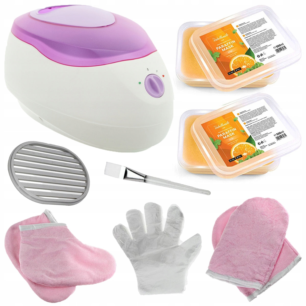 PARAFINIAARKA 265W LARGE SET OF 1000ML PARAFFIN + AKCESORIA