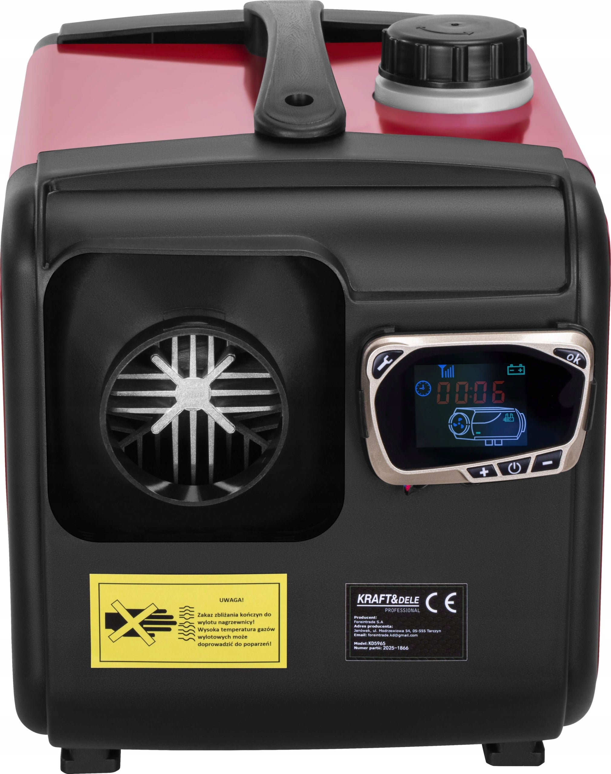 PARKING OIL HEATER 9KW DIESEL LCD ACCESSORIES STRONG KD5965 SOLID Brand no brand