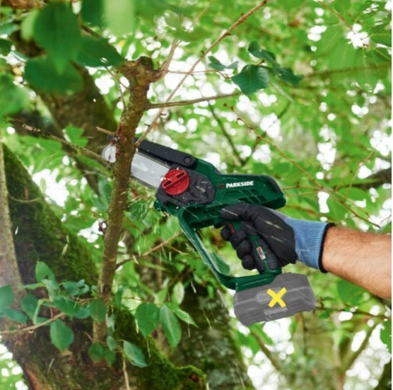 PARKSIDE Cordless Chainsaw for PAGHS 20V Branch Batteries included no