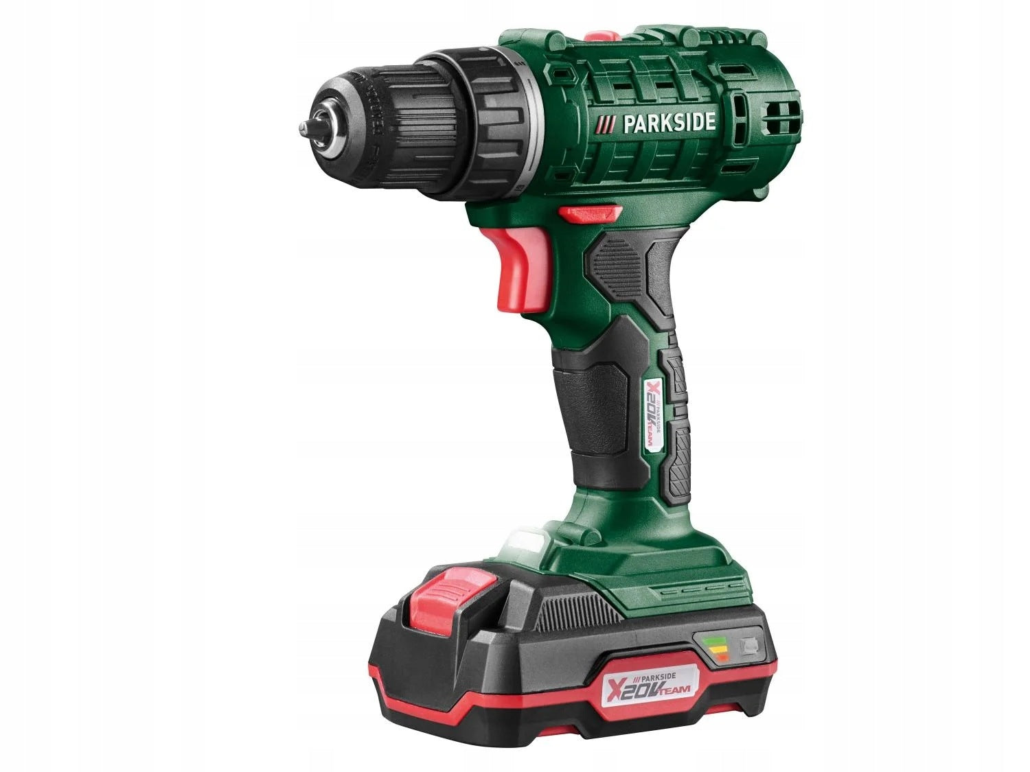 PARKSIDE Cordless Drill/Driver 20V 2,0 Ah PBSSA 20-Li A1 Charge. Packaging status original