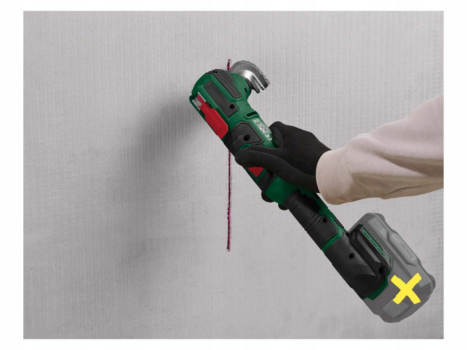 PARKSIDE Cordless Multifunction Tool PAMFW 20-Li C3 + ACCESSORIES Manufacturer code PAMFW 20 -Li C3