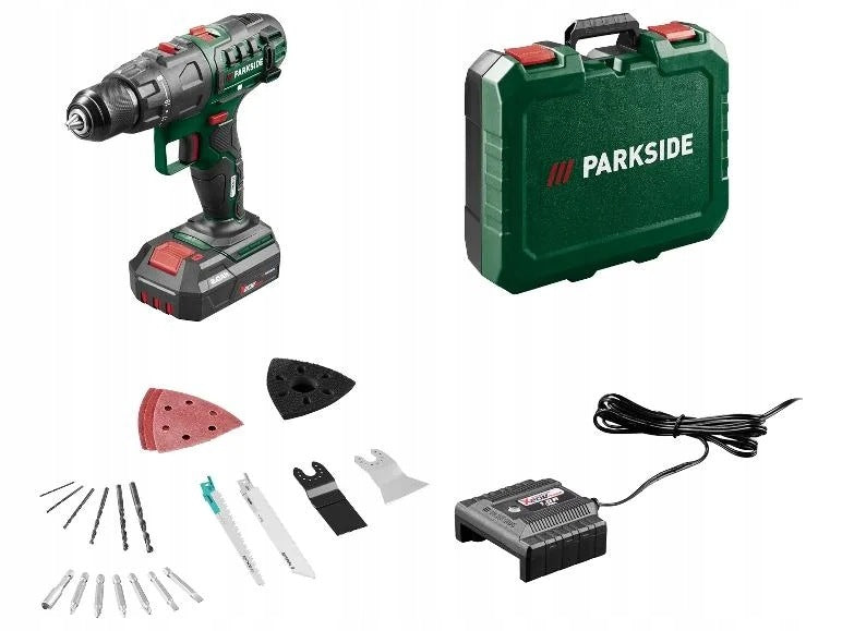 PARKSIDE Cordless multifunction device 20 V PKGA 20-Li D2 ŁAD+AKU