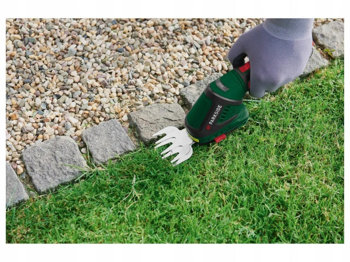 PARKSIDE ELECTRIC 2IN1 CORDLESS HEDGE TRIMMER FOR SHRUB GRASS Batteries included yes