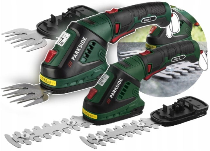 PARKSIDE ELECTRIC 2IN1 CORDLESS HEDGE TRIMMER FOR SHRUB GRASS Manufacturer code PEHS 650 A1