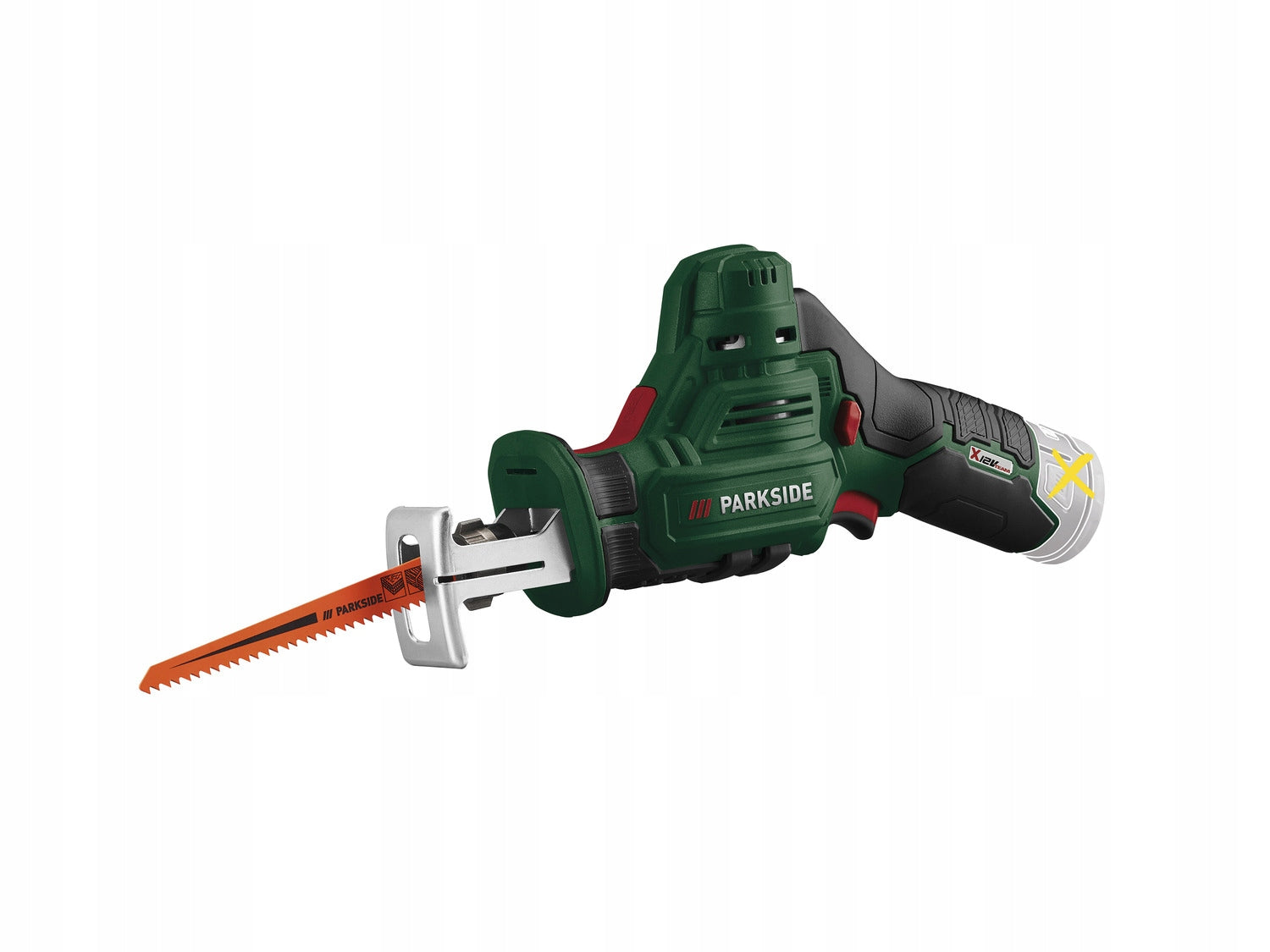 PARKSIDE PAAS X12V Cordless Reciprocating Saw for Branches, Metal, and Pipes