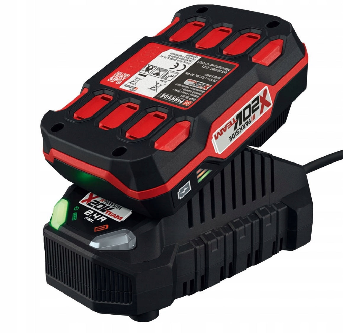 PARKSIDE PERFORMANCE Drill/driver PABSP 20 Li C4 with rechargeable battery charge. Packaging status original