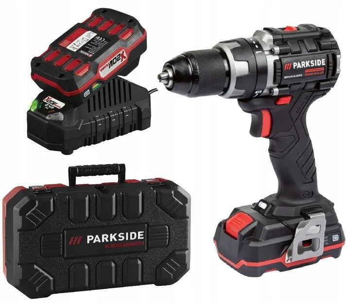 PARKSIDE PERFORMANCE Drill/driver PABSP 20 Li C4 with rechargeable battery charge.