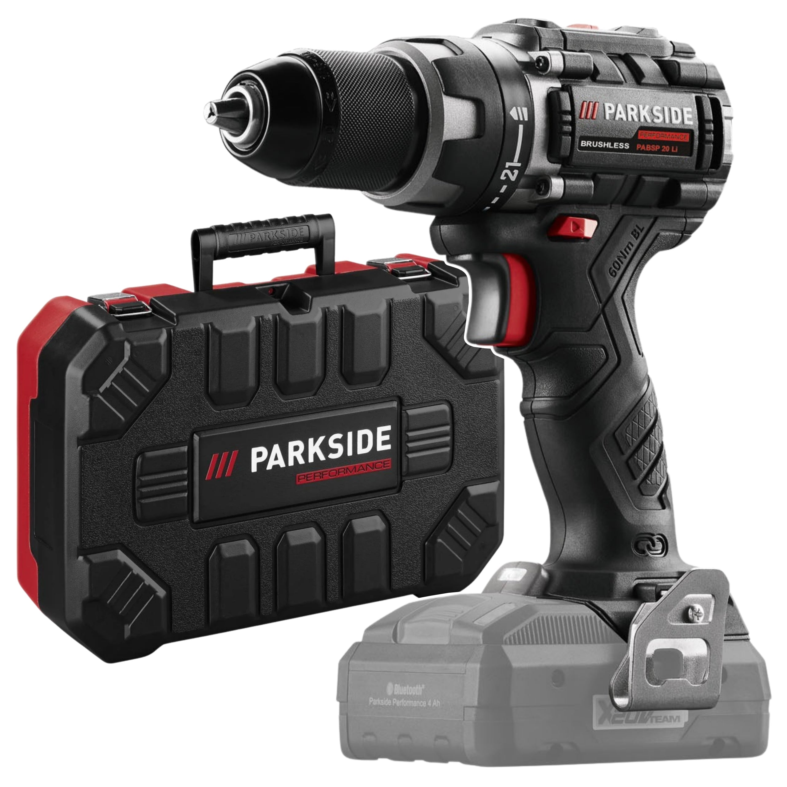 PARKSIDE PERFORMANCE PABSP 20-Li 20V SOLO + SUITCASE