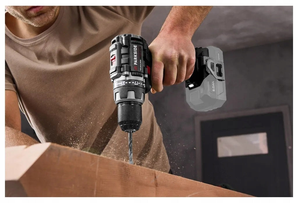 PARKSIDE PERFORMANCE PABSP 20V Li C4 Drill/Driver without Battery Packaging status original