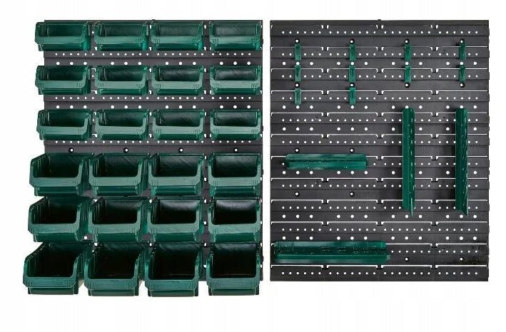 PARKSIDE Wall Workshop Organizer 43 Elements Storage Set Kind pegboard