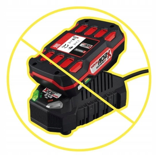 PARKSIDE aku angle grinder 125mm 20V in case PPWSA 20 Li A1 Power supply type rechargeable battery