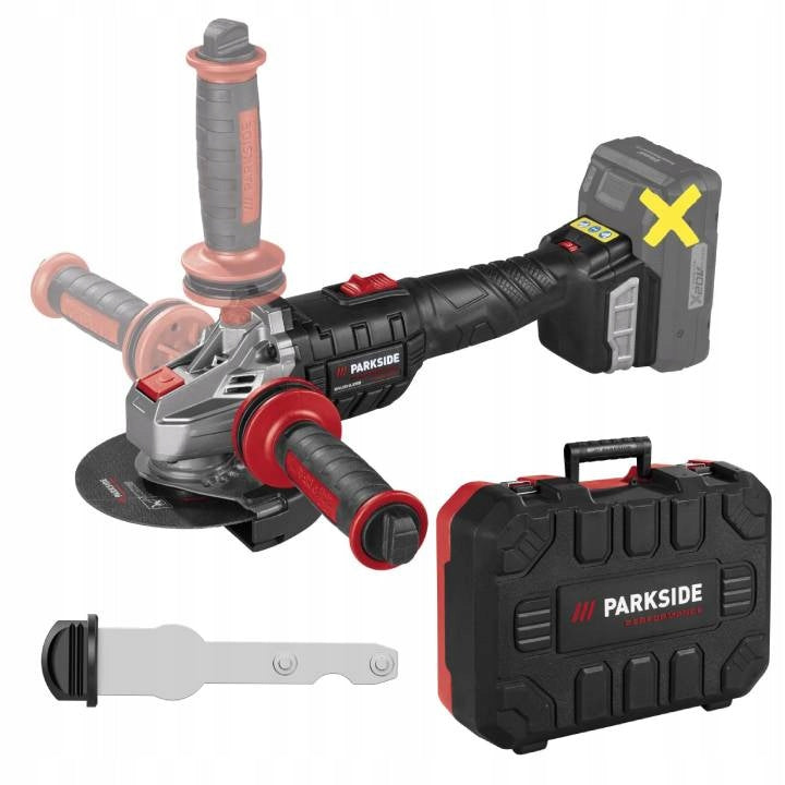 PARKSIDE aku angle grinder X20V in case PPWSA 20 Li A1 cordless